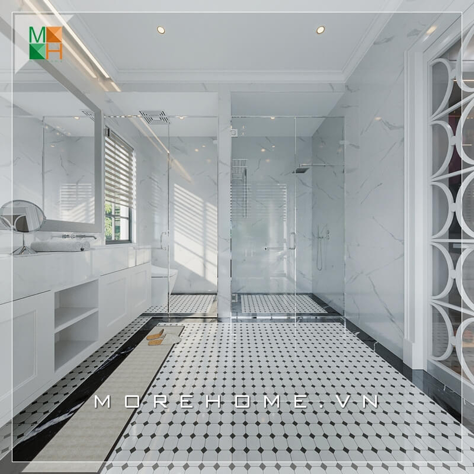 Ngắm nhìn những mẫu thiết kế phòng tắm được thiết kế bởi đội ngũ KTS Morehome